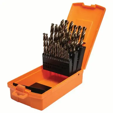 WALTER 01E678 - SST+ 135° 29-Piece Cobalt Drill Bit Set (1/16"-1/2" (by 64ths))
