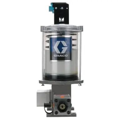 GRACO LM8534 - LubeMaster Electric Grease Pump, 20 lb Metal Reservoir, 60 1 Floor Mount, 230/460V,