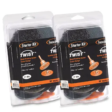 WALTER 04Z992 - 2" Twist Starter Kit - 2" Assortment Quick-Change Disc
