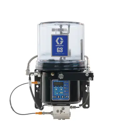 GRACO 2002240 - G3 Max Dual-Line Automatic Lube Pump, 24 VDC, 4L, Grease