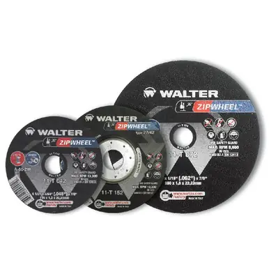WALTER 11T070 - 7" x 1/16" x 5/8" ZIP Cut-Off Wheel Type 1 (25pk)