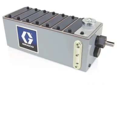 GRACO 24W634 - Manzel MB118 Box Lubricator, 8-Pint Reservoir, 118 1, 6 Pump Stations Max, No Pumps