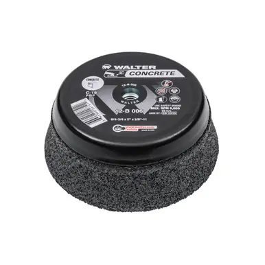 WALTER 12B006 - 6" HP Cup Wheels Cup Wheel , 5/8"-11 Arbor