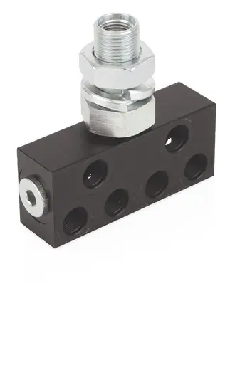 GRACO 25C989 - 12 Port Grease Jockey Manifold & Mounting Stem