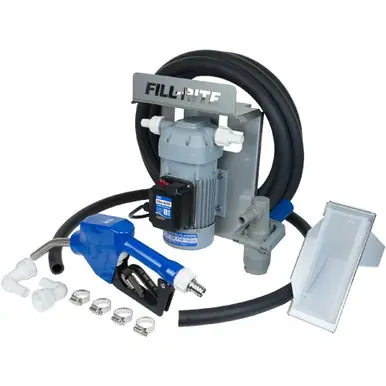 FILL-RITE DF120CAN520-RP - 115V DEF Transfer Pump, IBC Tote Bracket w/ Nozzle & Coupler
