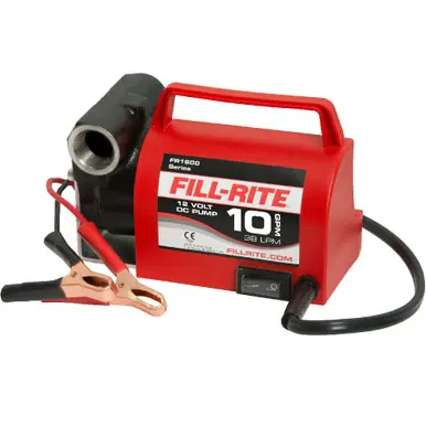 FILL-RITE FR1612 - 12V 10 GPM Fuel Transfer Pump