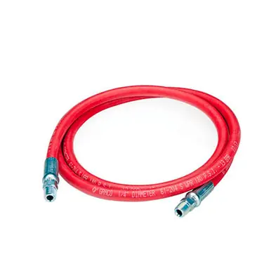 GRACO 109125 – Coupled Air/Water Hose, 1/4" x 6 ft, 1/4 NPT(MBE), 180 PSI