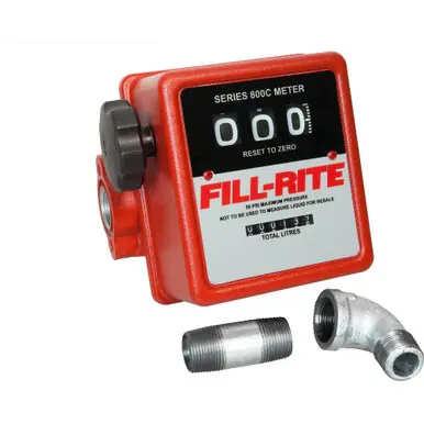 FILL-RITE 807CLMK - 19-76 LPM 3-Digit Mechanical Fuel Transfer Meter