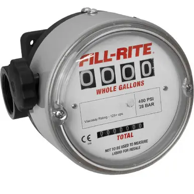 FILL-RITE TN760AN1CAB1GAF - 0.8-10 GPM 4-Digit Mechanical Fuel Transfer Meter
