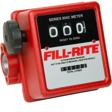 FILL-RITE 807CL1 - 19-76 LPM 3-Digit Mechanical Fuel Transfer Meter