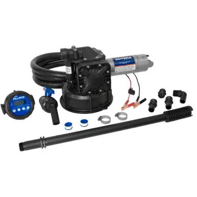 FILL-RITE SS445BX700 - 12V Chemical Transfer Pump w/ Meter & Suction Pipe