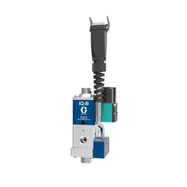 GRACO V25BB000DA - iQ Dispense Valve, Ball Seal, Ambient, RAC Tip, 0" Nozzle, Remote Mount Solenoid,