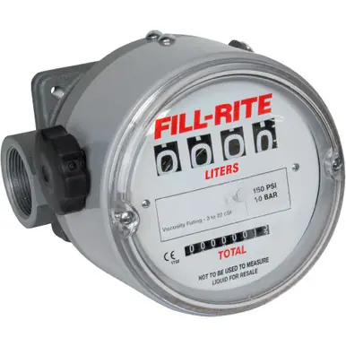 FILL-RITE TN860AN1CBB2LAC - 23-230 LPM 4-Digit Mechanical Fuel Transfer Meter
