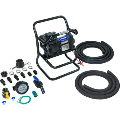 FILL-RITE SS435BCEXP - 12V Chemical Transfer Pump, Chemtraveller w/ Meter & Hose
