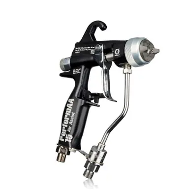 GRACO 26B501 - PerformAA 1500 Air Assist Gun, General Finishing Air Cap, Fluid Swivel, Carbide, 1500