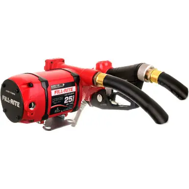 FILL-RITE NX25-120NF-AA - 120V 25 GPM Fuel Transfer Pump w/ Nozzle