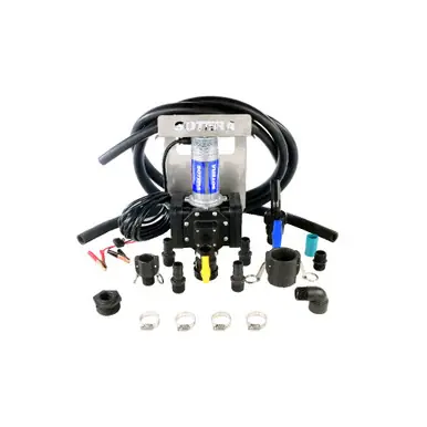 FILL-RITE SS425B - 12V Chemical Transfer Pump, IBC Mount w/ Hose & Suction Pipe
