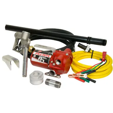 FILL-RITE RD1212NP - 12V 12 GPM Fuel Transfer Pump w/ Nozzle