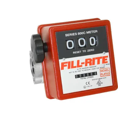 FILL-RITE 807CNL1X418 - 19-76 LPM 3-Digit Mechanical Fuel Transfer Meter
