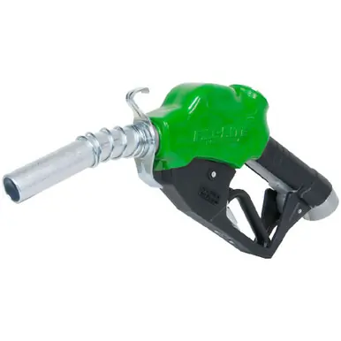 FILL-RITE N100DAU13G - 1" Ultra High-Flow Automatic Diesel Spout Nozzle (Green)