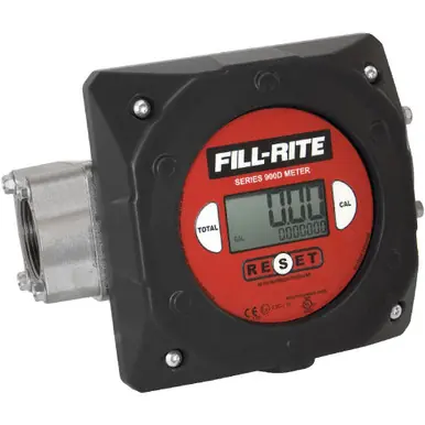 FILL-RITE 900CD1.5BSPT - 6-40 GPM 4-Digit Digital Fuel Transfer Meter