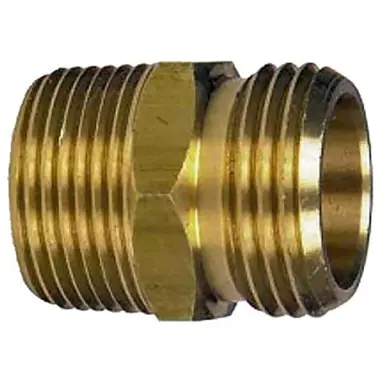 Reelcraft S261702 - 3/4" NPT(M) x 3/4" GHT(M) Conversion Fitting