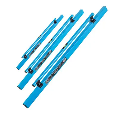 OX Tools Bundle of 3 Concrete Screeds 4‘ & 6‘ & 8‘ Screed 48" Screed & 72" Screed & 96" Screed
