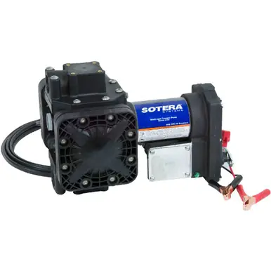 FILL-RITE SS411BCEXP - 12V Chemical Transfer Pump, Plastic Straight Flange Mount