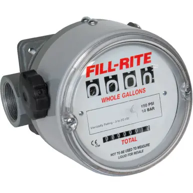 FILL-RITE TN860AN1CAB1GAC - 6-60 GPM 4-Digit Mechanical Fuel Transfer Meter