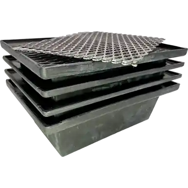 Rhino Tuff Tanks RTT-3100-4 DRIP TRAY INSERT PACK (4-PACK OF PANS/SCREENS)