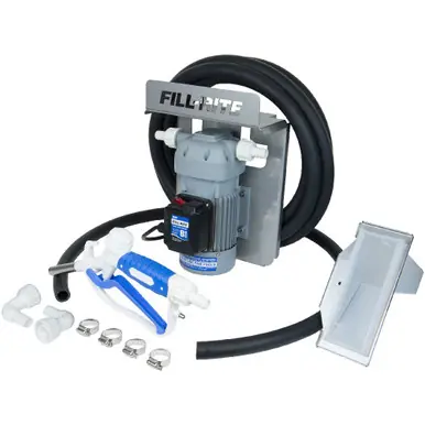 FILL-RITE DF120CMN520 - 115V DEF Transfer Pump, IBC Tote Bracket w/ Nozzle