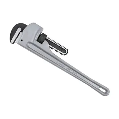 Superior Tool 4818 - 18" Heavy-Duty Straight Aluminum Pipe Wrench