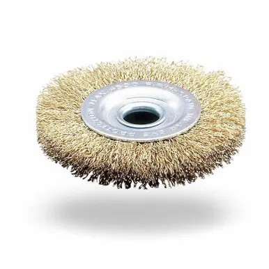 JAZ 90810 - 5" DIY Crimped Wire Wheel, .008" Steel (Fine), 1/2" A.H. (60pk)