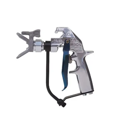 GRACO 273335 - Stainless Silver Plus HP Airless Spray Gun, 4 Finger Trigger, 7250 PSI