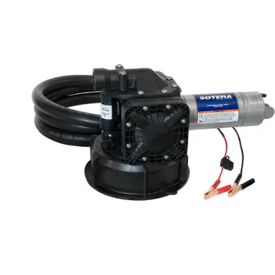FILL-RITE SS445B - 12V Chemical Transfer Pump w/ Meter & Suction Pipe