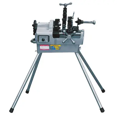 WHEELER-REX 8196 - Threading Machine 8090 w/ (2) 80118 Univ. Die Heads