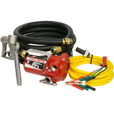 FILL-RITE RD1212NH - 12V 12 GPM Fuel Transfer Pump w/ Nozzle