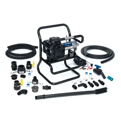 FILL-RITE SS435BX713 - 12V Chemical Transfer Pump, Chemtraveller w/ Hose & Suction Pipe