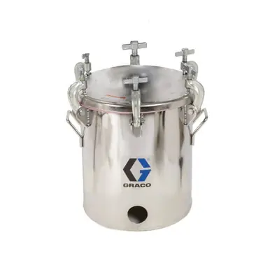 GRACO 16M874 - CE Pressure Pot Solvent Flush Kit - 2 Gal
