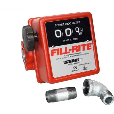 FILL-RITE 807CMK - 5-20 GPM 3-Digit Mechanical Fuel Transfer Meter