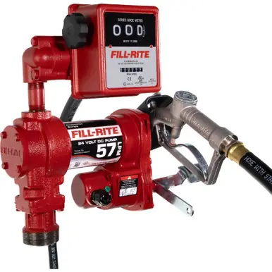 FILL-RITE FR2411HL - 24V 57 LPM Fuel Transfer Pump w/ Meter & Nozzle