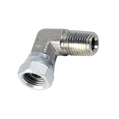 GRACO 155541 - 90 Degree Swivel Fitting, 1/4" NPT Rigid Thread to 1/4" NPT Swivel Thread