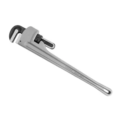 Superior Tool 4824 - 24" Heavy-Duty Straight Aluminum Pipe Wrench