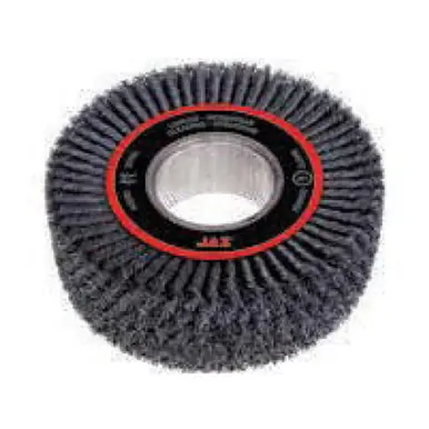 JAZ 37259 - 10" Standard Twist Knot Wire Wheel, 104 Knots (Two Section), .020" Steel, 2" A.H.