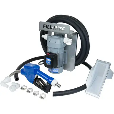 FILL-RITE DF120CAN520 - 115V DEF Transfer Pump, IBC Tote Bracket w/ Nozzle