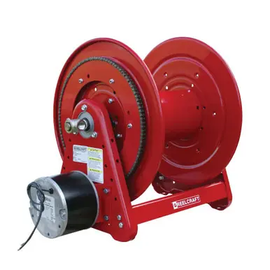Reelcraft EH37112-M12D - 1" x 50 ft. 3000 psi, 12V Electric Motor Hose Reel