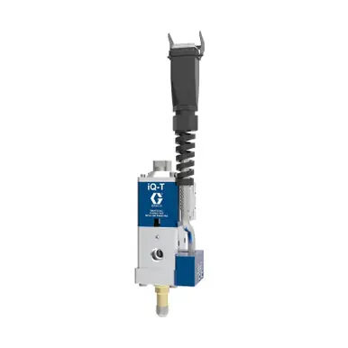GRACO V25JT200BB - iQ Dispense Valve, Tip-Seal, Heated, 0.098in Tip, 7.87in Nozzle, Direct Mount