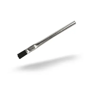 JAZ 86003 - 1/2" Tin Handle Acid Brush, 5-3/4" O.A.L., 3/4" Trim Length (144pk)