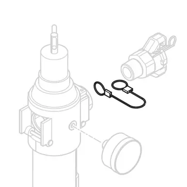 GRACO 16W586 - Whipcheck Cable Lanyard