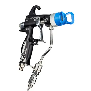 GRACO 26B514 - PerformAA 5000 Air Assist Gun, Waterborne Air Cap, Fluid Swivel, Carbide Seat & Ball,